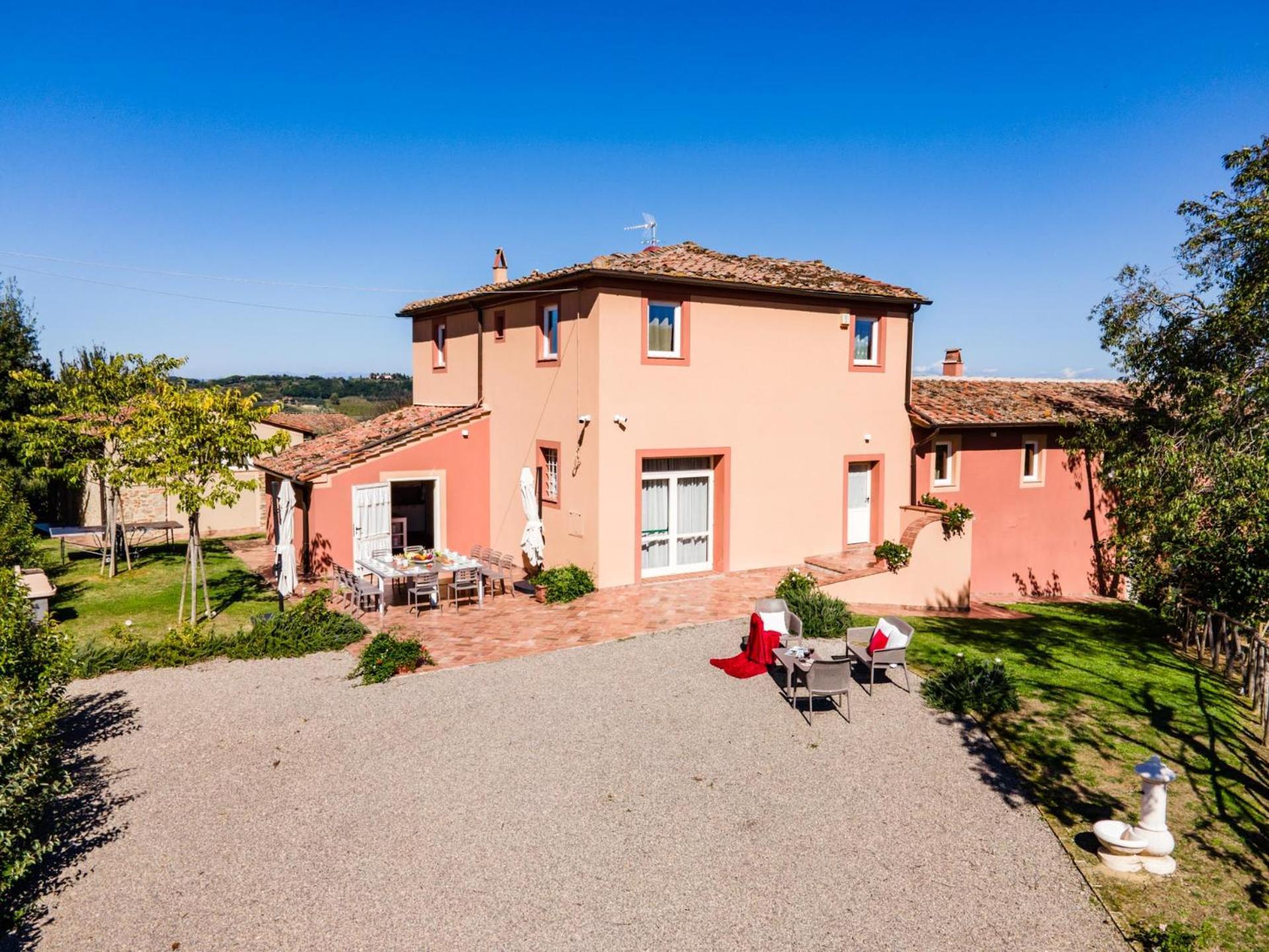 Gorgeous Villa Peccioli, With Private Pool, Ac, Wifi Legoli Extérieur photo